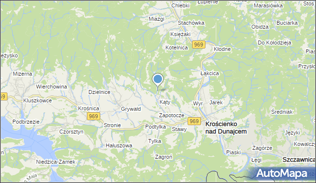 mapa Kotelnica, Kotelnica na mapie Targeo